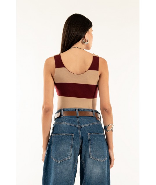 Kontatto Riga Lined Tank Top