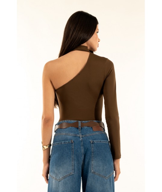 Kontatto Asymmetrical Leotard