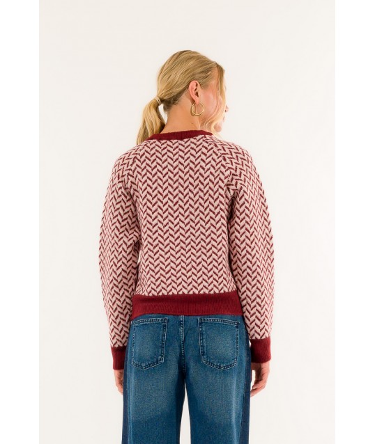 Girocollo Jacquard Kontatto