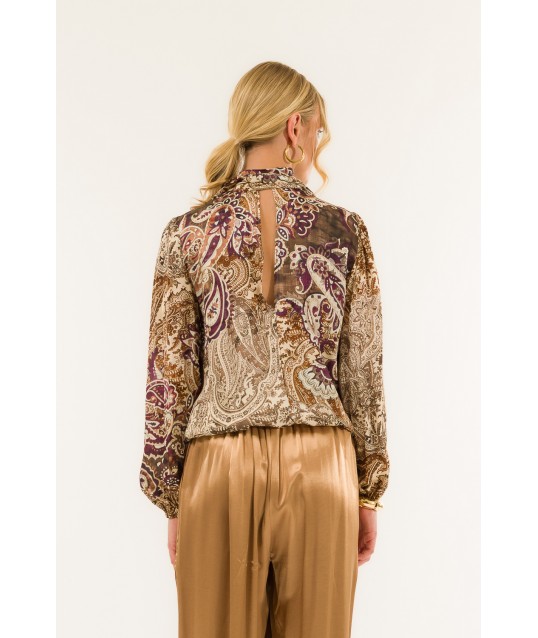 Kontatto Bow Back Blouse