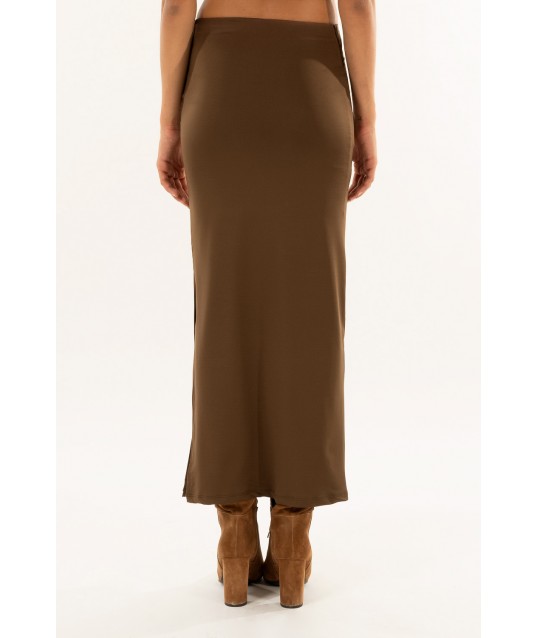 Kontatto Long Split Skirt