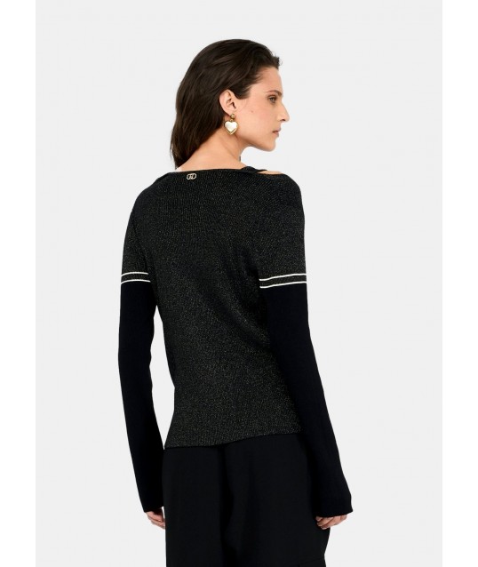 Liu Jo Lurex Cardigan