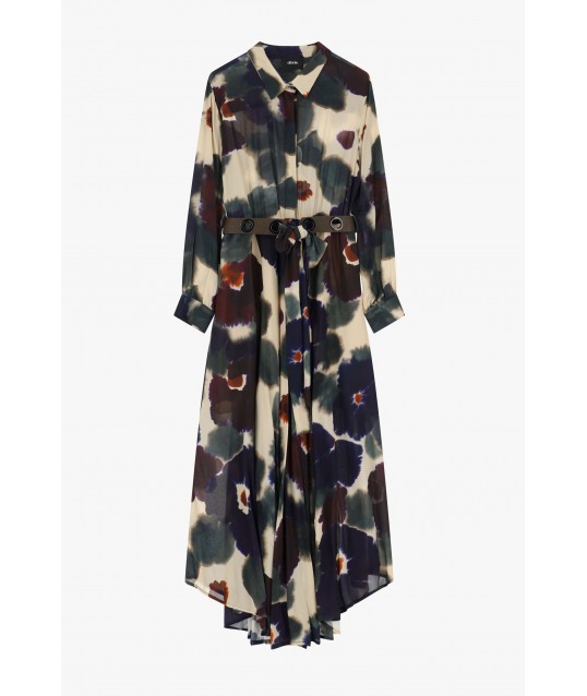 Long Dress With Floral Print Dixie