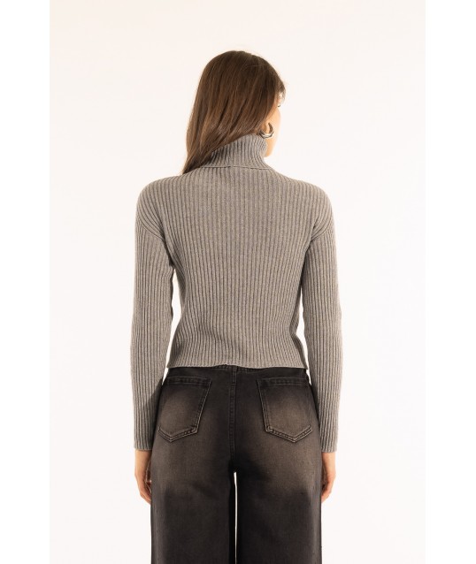 Kontatto Col roulé côtelé