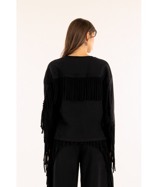 Kontatto - Sweat à franges