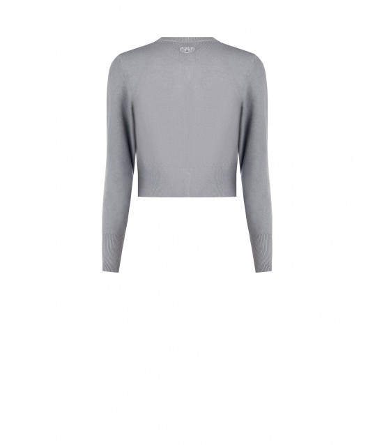 Cardigan Con Bottoni Coordinati Rinascimento