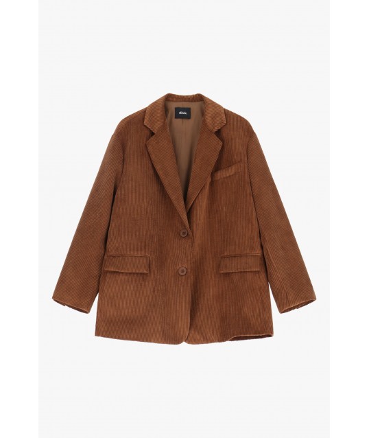 Blazer A Coste Con Bottoni Classico Dixie