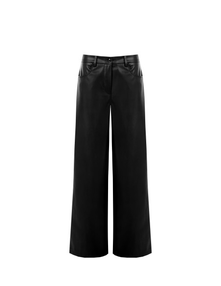 Palazzo Pantalon extra large en simili-cuir Rinascimento - Vestiti ...