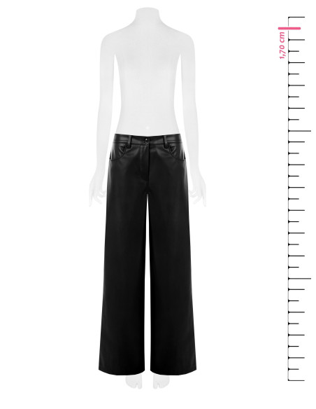 Palazzo Pantalon extra large en simili-cuir Rinascimento - Vestiti ...