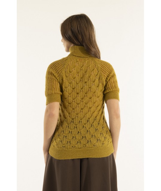 Kontatto Perforated Turtleneck