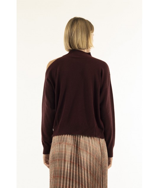 Kontatto Shoulder Hole Turtleneck