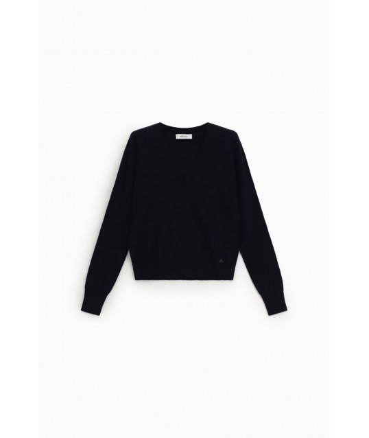 Maglione Scollo A V Vestibilità Regolare Dixie