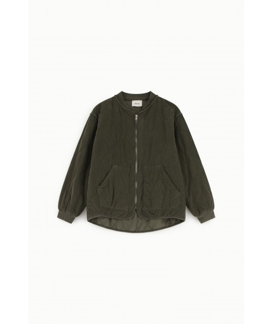 Veste matelassée avec poches zippées et plaquées Dixie