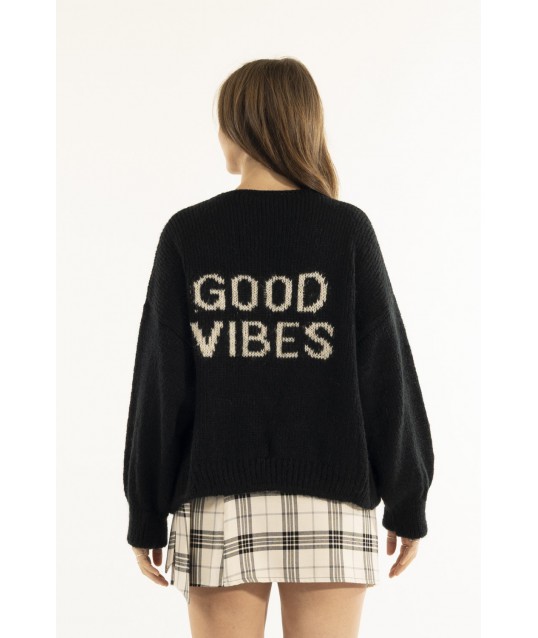 Cardigan Good Vibes Kontatto
