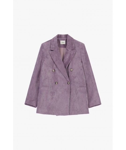 Dixie Corduroy Double-breasted Blazer