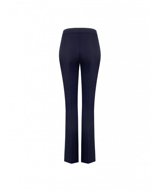 Pantalon droit extensible avec poches Rinascimento
