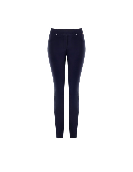 Pantaloni Skinny Elasticizzati Con Elastico In Vita Rinascimento