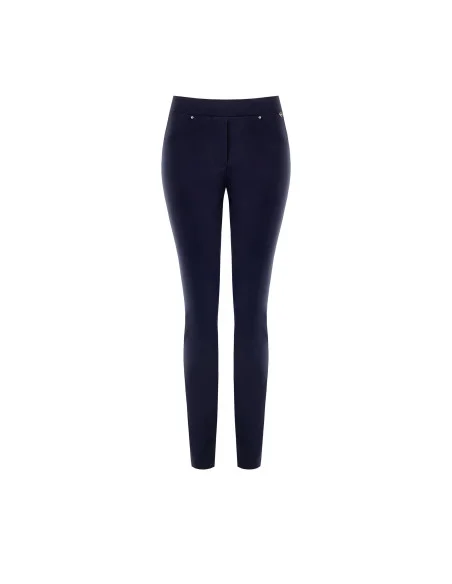 Skinny Elasticated Waistband Trousers Rinascimento
