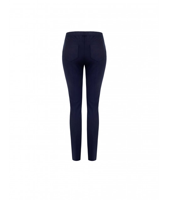 Pantalon skinny à taille élastiquée Rinascimento
