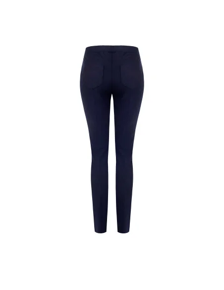 Skinny Elasticated Waistband Trousers Rinascimento
