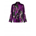 Rinascimento Satin Wide And Asymmetrical Shirt