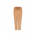 Straight Corduroy Trousers With Elasticated Waist And Pockets Rinascimento