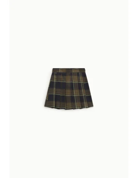 Dixie Plaid Plaid Short Skirt