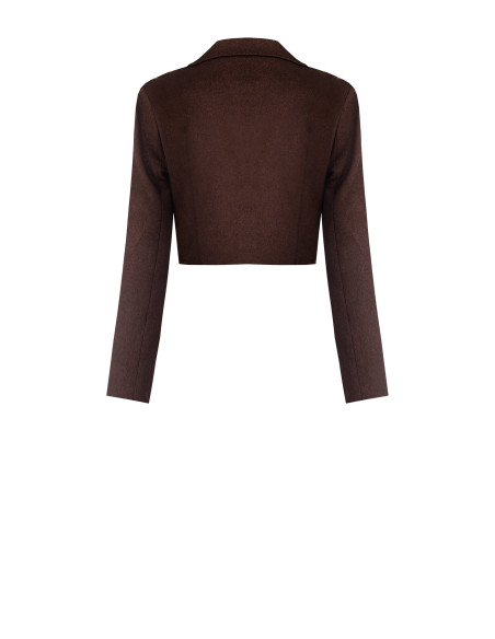 Rinascimento Crop Strap Blazer Jacket