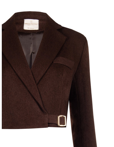 Rinascimento Crop Strap Blazer Jacket