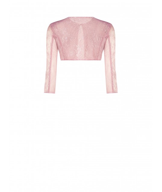 Rinascimento Lace And Stretch Tulle Bolero