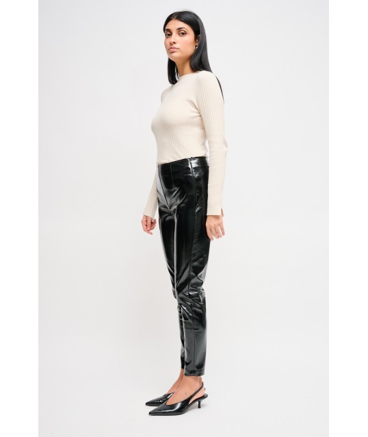 Maryley Vinyl Trousers