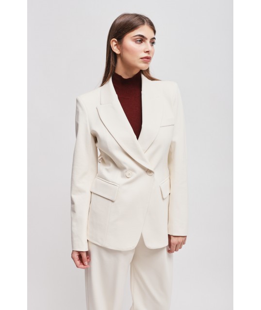 Maryley Milan Stitch Veste à double boutonnage