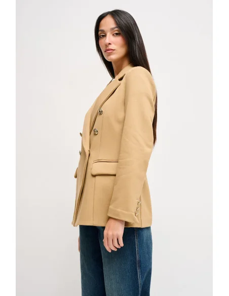 Maryley Cotton Double-breasted Jacket
