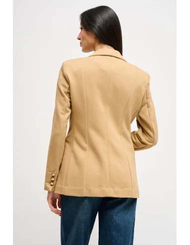 Veste en coton à double boutonnage Maryley