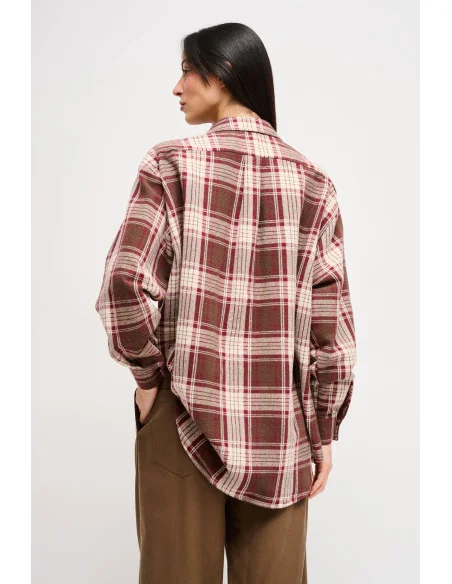 Maxi Camicia Check Maryley