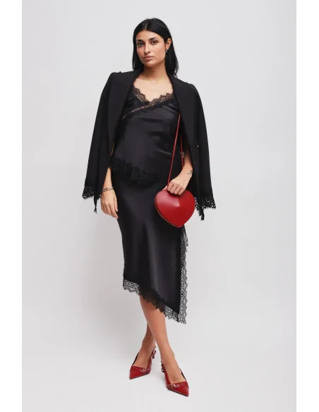 Top In Raso Con Pizzo Maryley