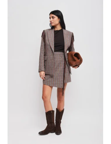 Maryley Wallet Skirt With Fringes