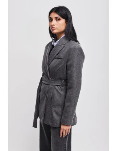 Double-breasted jacket with Maryley sash