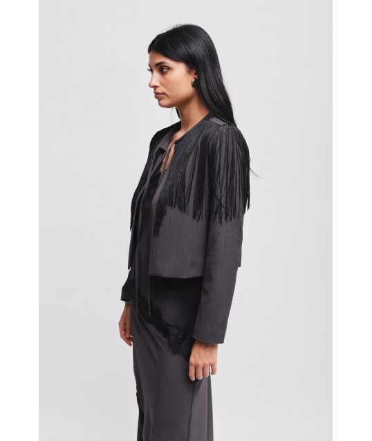 Maryley Fringed Wraps