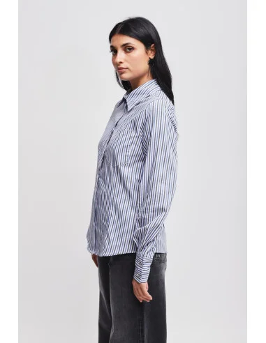 Maryley Stick Shirt With English Closure