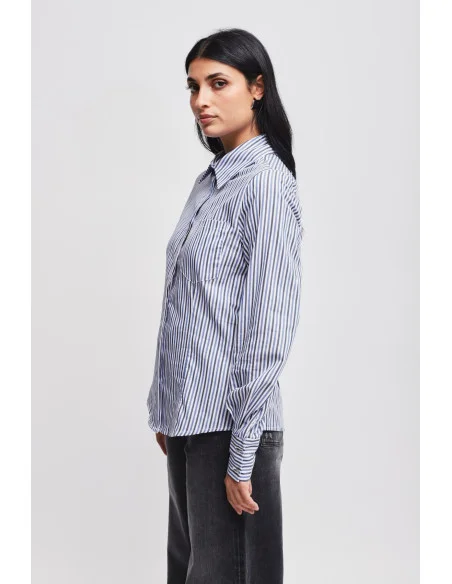 Maryley Stick Shirt With English Closure