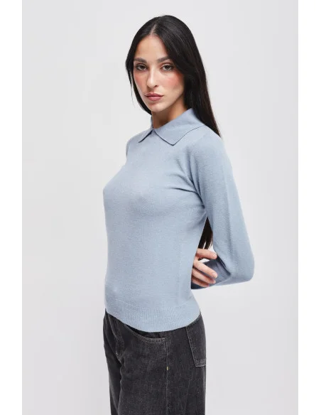 Pull en viscose avec col Maryley