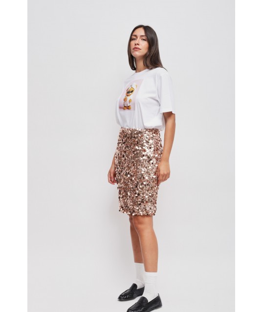 Maryley Sequined Longuette