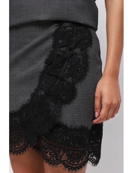 Maryley Lace Miniskirt