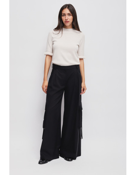 Pantaloni Cargo In Viscosa Maryley