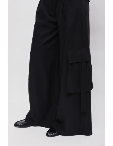 Maryley Viscose Cargo Trousers