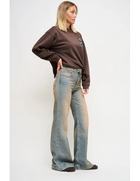 Atlanta Wide-Leg Fit Jeans Maryley