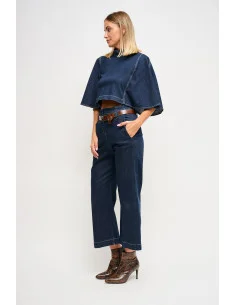 High Waisted Jeans With Maryley Belt 2