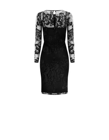 Robe fourreau en dentelle Rinascimento