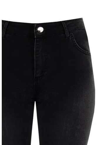 Jean skinny curvy avec strass sur la poche arrière Rinascimento Curvy